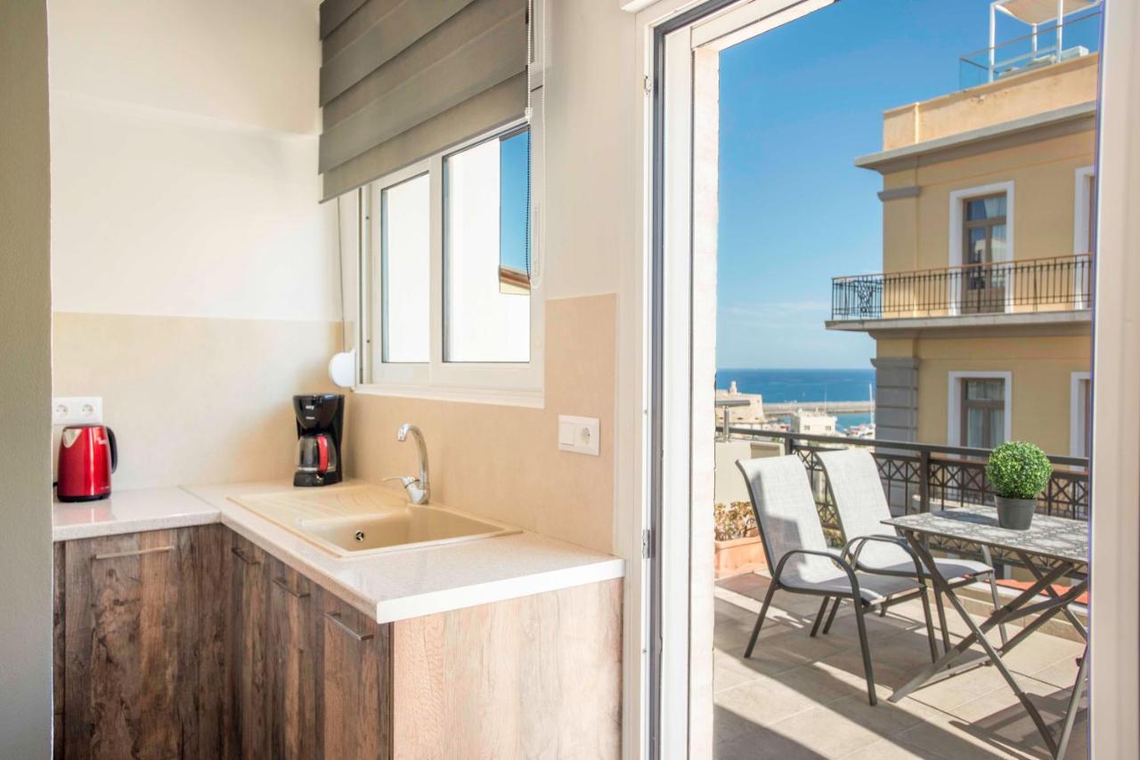 Comfy Central 1 Bedroom Apt With Terrace And View Heraklion Exterior foto